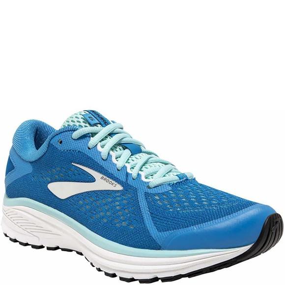 BROOKS WOMEN'S ADURO 6 RUNNING SHOES, BLUE BLUE SILVER WHITE 415, 7.5 US - Picture 3 of 3
